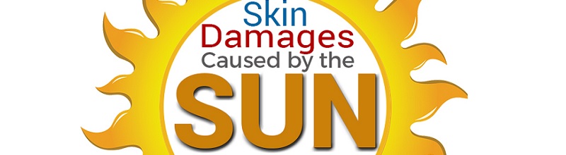 skin damages caused by the sun title